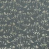 blue botanical jacquard fabric from Ashley Wilde