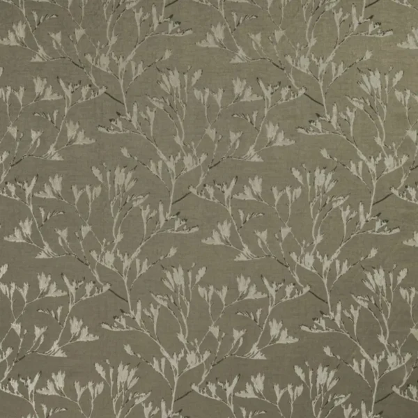 neutral botanical jacquard fabric from Ashley Wilde