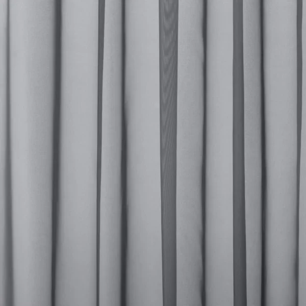 black-grey plain voile-sheer fabric from Ashley Wilde