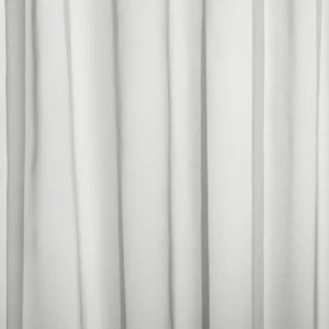 white plain voile-sheer fabric from Ashley Wilde