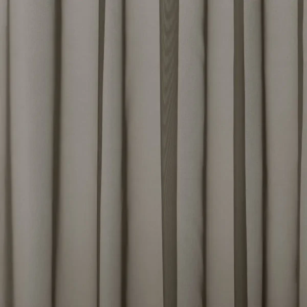 Baltic Fabric - Otter by brown plain voile-sheer fabric from Ashley Wilde