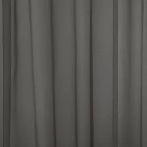 black-grey plain voile-sheer fabric from Ashley Wilde