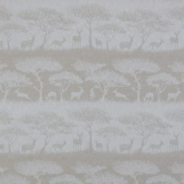 Hastings Fabric - Fawn by neutral animal jacquard fabric from Ashley Wilde