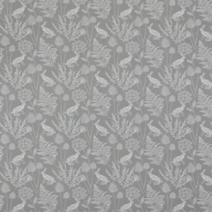 black-grey animal cotton fabric from Ashley Wilde