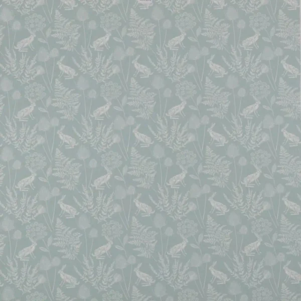 blue animal cotton fabric from Ashley Wilde