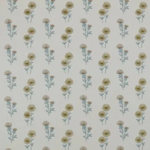multicolour botanical embroideried fabric from Ashley Wilde