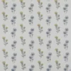 multicolour botanical embroideried fabric from Ashley Wilde