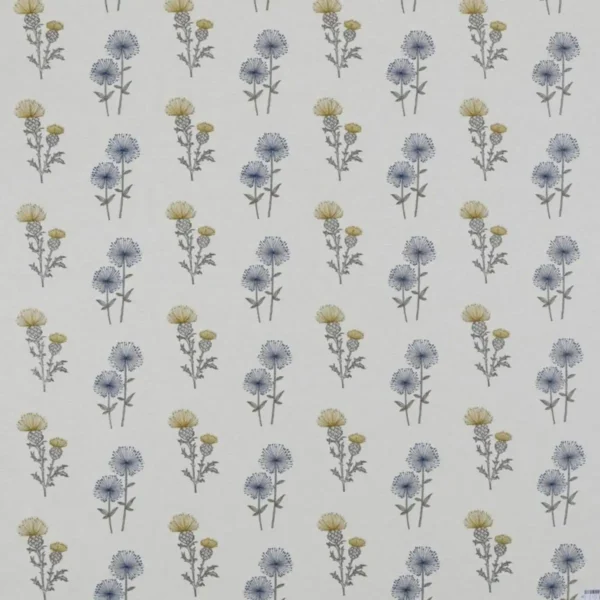 multicolour botanical embroideried fabric from Ashley Wilde