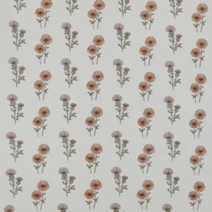 multicolour botanical embroideried fabric from Ashley Wilde
