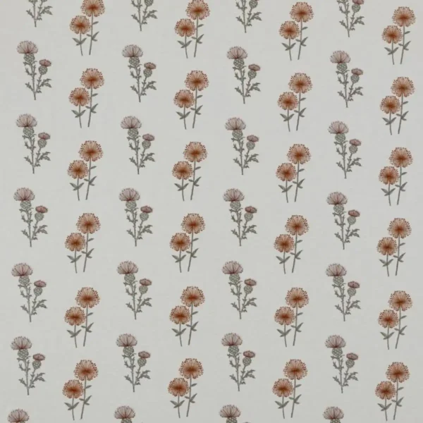 multicolour botanical embroideried fabric from Ashley Wilde