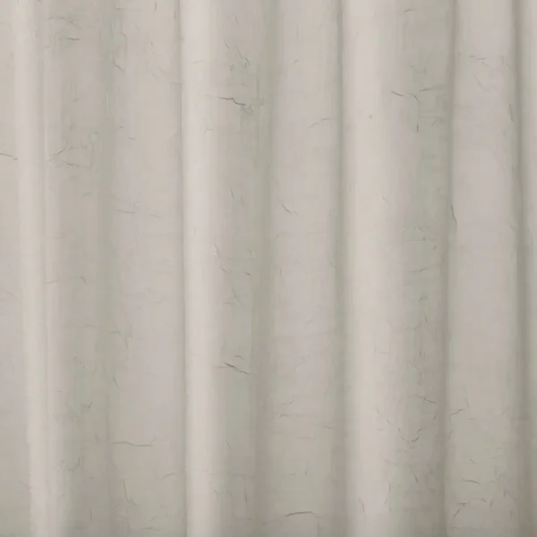 Pacific Fabric - Pebble by black-grey plain voile-sheer fabric from Ashley Wilde