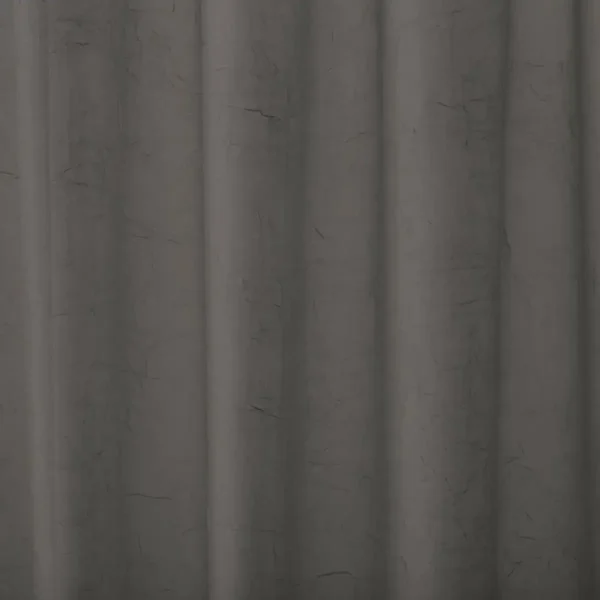 Pacific Fabric - Smoke by black-grey plain voile-sheer fabric from Ashley Wilde