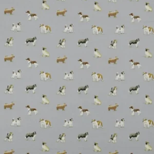 neutral animal cotton fabric from Ashley Wilde