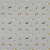 neutral animal cotton fabric from Ashley Wilde