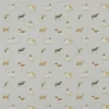 neutral animal cotton fabric from Ashley Wilde