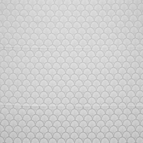 black-grey botanical jacquard fabric from Ashley Wilde