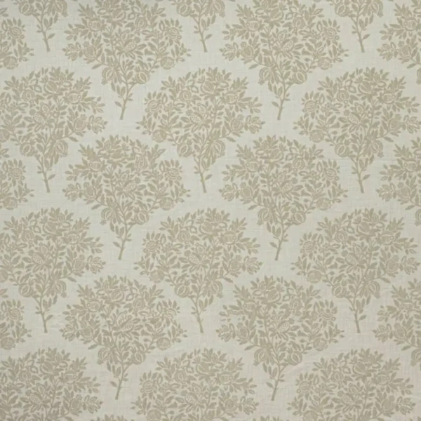 neutral botanical woven fabric from Ashley Wilde