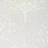 neutral botanical embroideried fabric from Clarke & Clarke