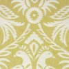 yellow animal jacquard fabric from Clarke & Clarke