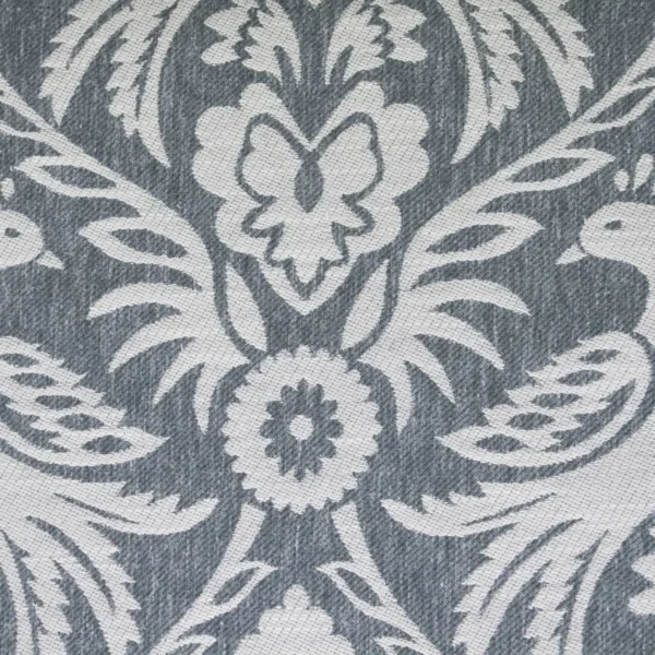 black-grey animal jacquard fabric from Clarke & Clarke