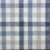 blue checked woven fabric from Clarke & Clarke
