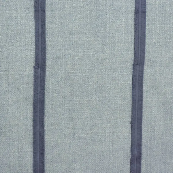 blue striped woven fabric from Clarke & Clarke