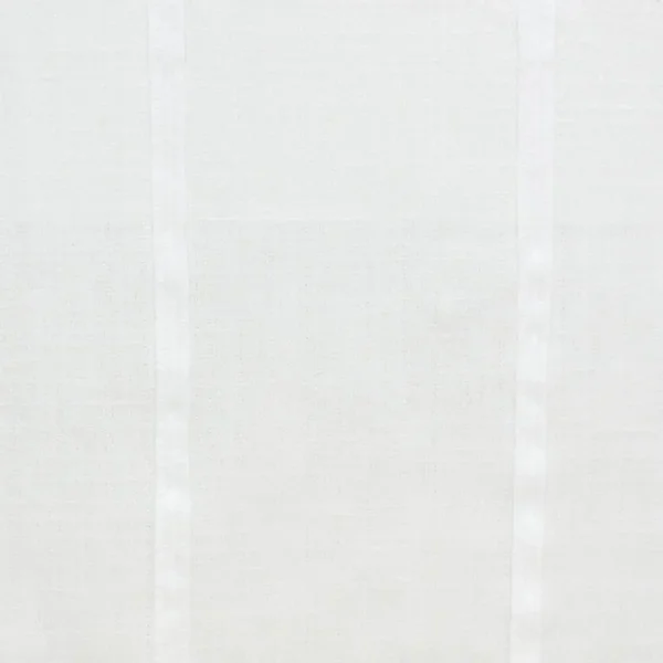 Knowsley Fabric - Ivory by white striped woven fabric from Clarke & Clarke