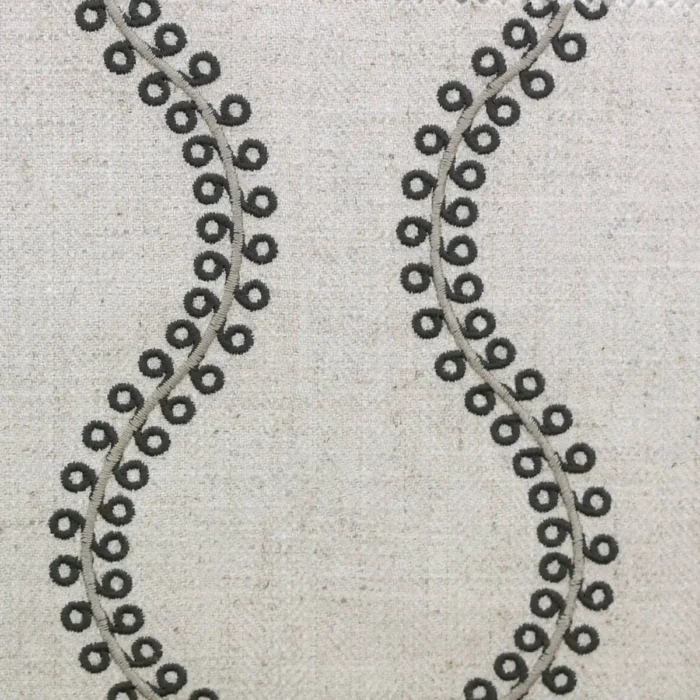 Woburn Fabric - Charcoal swatch