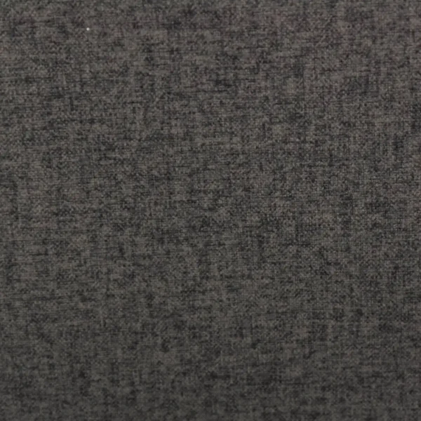 Highlander Fabric - Charcoal by black-grey plain woven fabric from Clarke & Clarke