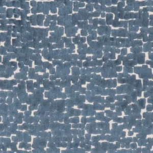 blue misc velvet-chenille fabric from Clarke & Clarke