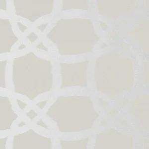 black-grey geometric jacquard fabric from Clarke & Clarke