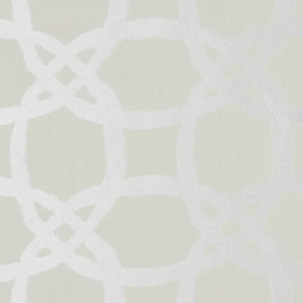 Fascino Fabric - Champagne by black-grey geometric jacquard fabric from Clarke & Clarke