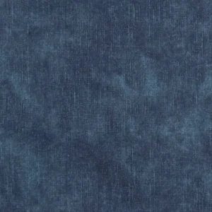 blue plain velvet-chenille fabric from Clarke & Clarke