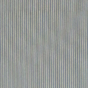blue striped voile-sheer fabric from Clarke & Clarke