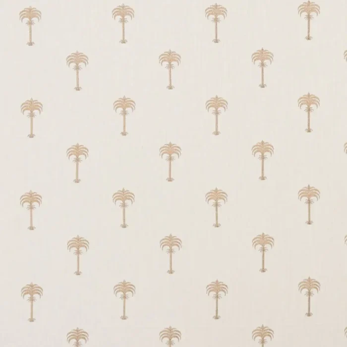 Menara Metallic Fabric - Rose Gold / Ivory swatch