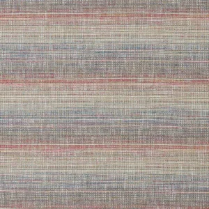 multicolour striped woven fabric from Clarke & Clarke