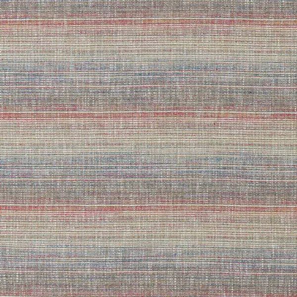Gabrielle Fabric - Summer by multicolour striped woven fabric from Clarke & Clarke