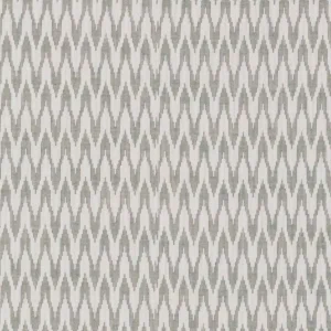 black-grey geometric woven fabric from Clarke & Clarke