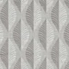 black-grey botanical embroideried fabric from Clarke & Clarke