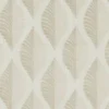 brown botanical embroideried fabric from Clarke & Clarke