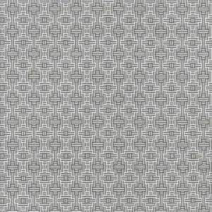 black-grey geometric cotton fabric from Clarke & Clarke