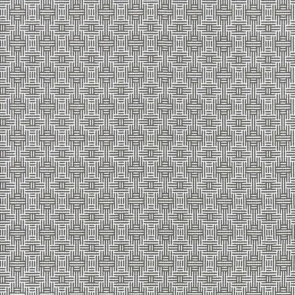 black-grey geometric cotton fabric from Clarke & Clarke