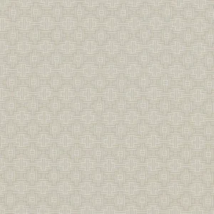 brown geometric cotton fabric from Clarke & Clarke