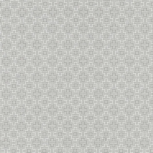 Aztec Fabric - Silver by black-grey geometric cotton fabric from Clarke & Clarke