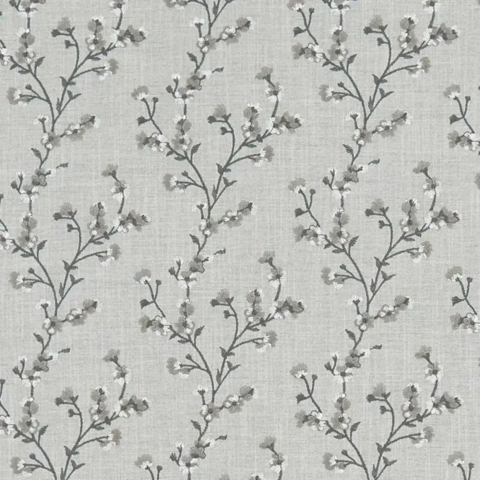 Blossom Fabric - Silver swatch