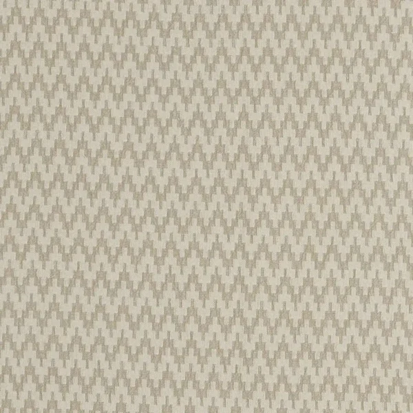 brown geometric jacquard fabric from Clarke & Clarke