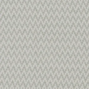 black-grey geometric jacquard fabric from Clarke & Clarke