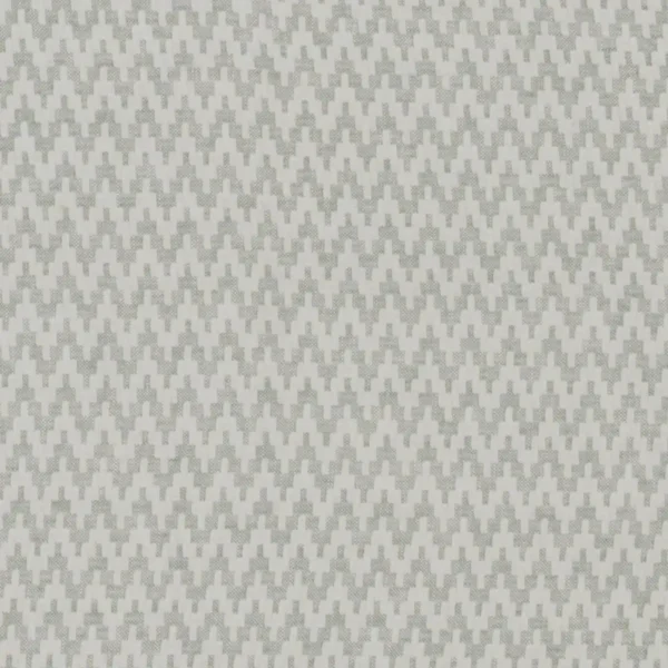 black-grey geometric jacquard fabric from Clarke & Clarke