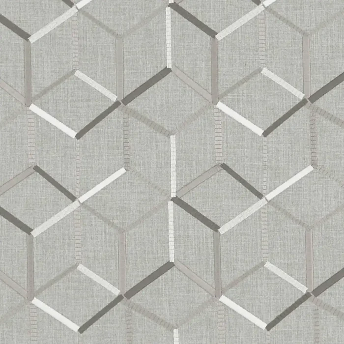Linear Fabric - Charcoal swatch