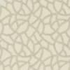 brown geometric embroideried fabric from Clarke & Clarke